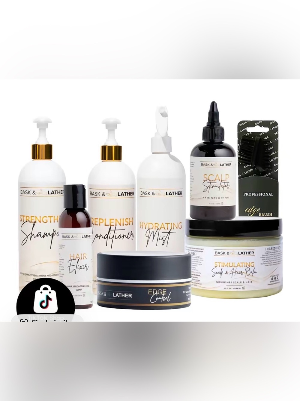 Hydrating Mist & Hair Care Set — White